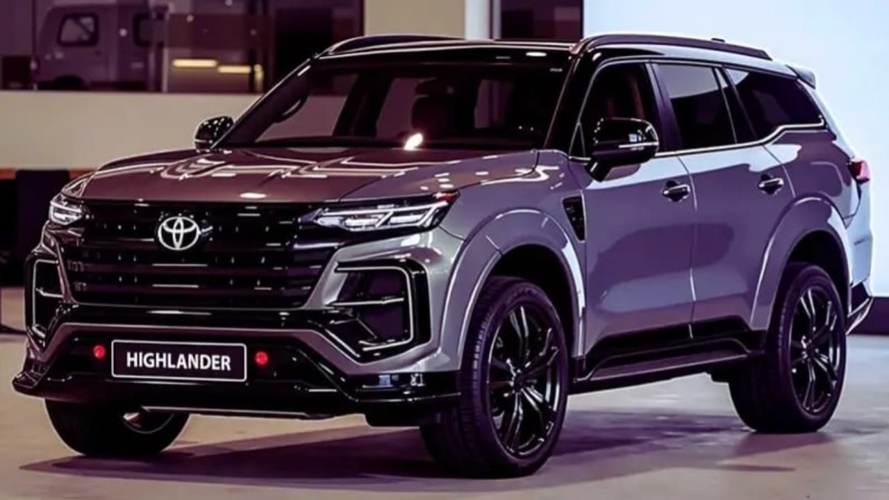 Toyota Highlander 2026 Launched – 2.5L Self-Charging Hybrid, 243hp Power & Luxurious 7-Seater SUV Starting at Just ₹4.35 Lakh!